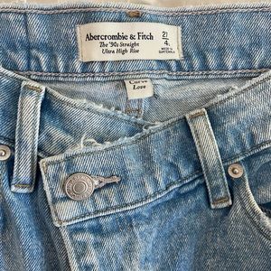 Abercrombie 90s straight leg size 4L